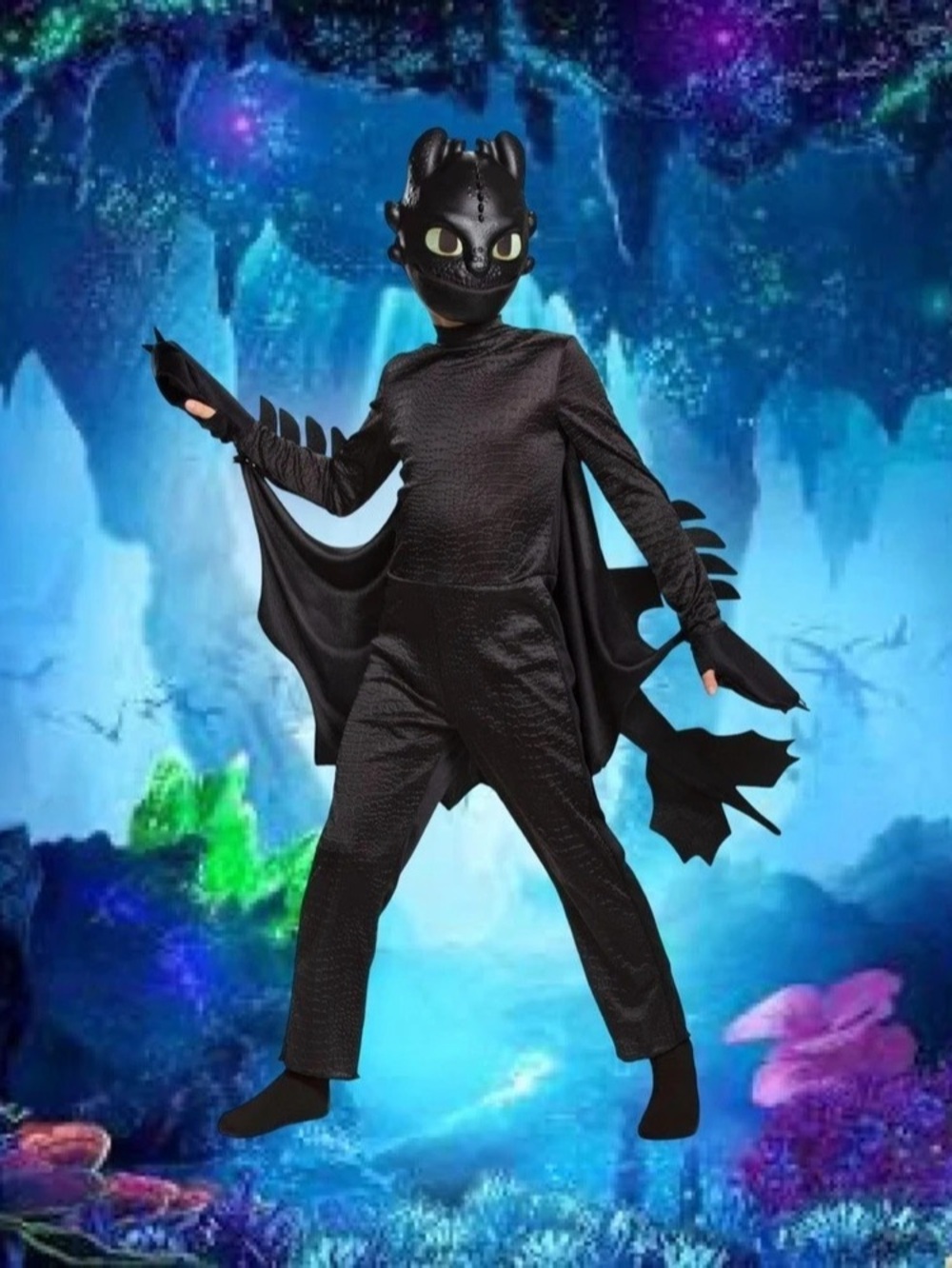 Disguise How to Train Your Dragon Toothless Classic Child Costume Size M (7-8)